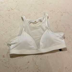 Victoria’s Secret mesh halter snap back swim top SZ large